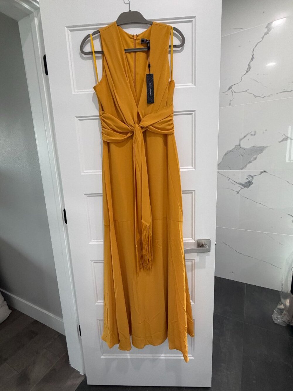 BCBG Golden Yellow Size Small Gown